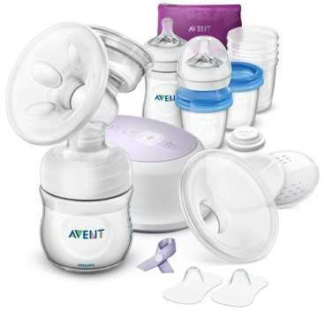 Самое ценное для малыша без усилий для мамы: Philips Avent представила двойной электронный молокоотсос и набор для грудного вскармливания